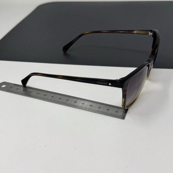 POLAROID PLD 4059/U/S C9BLA Havana Honey Brow Gradient Polarized SUNGLASSES 53mm main image 5